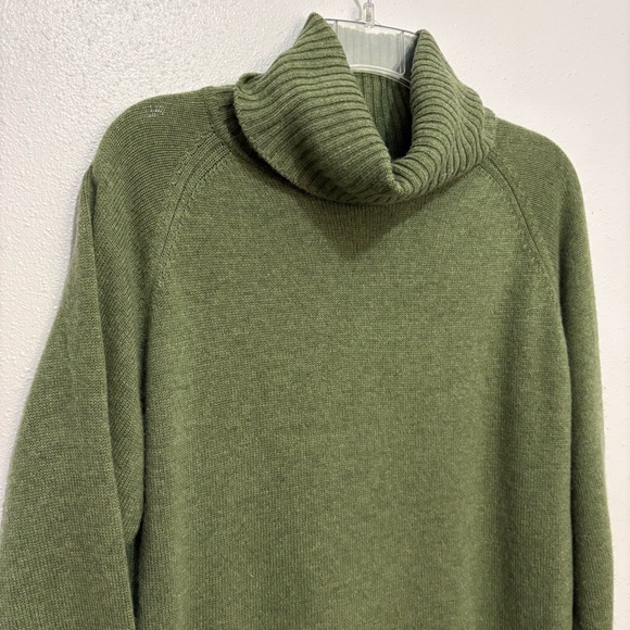 Belinda Robertson Cashmere Olive Green Sweater - Picture 5 of 8
